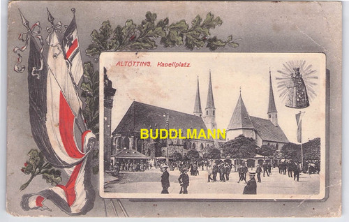 Patriotische altötting - patriotische, ak