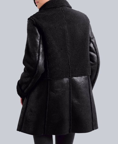 Neu lederimitat mantel - lederimitat,