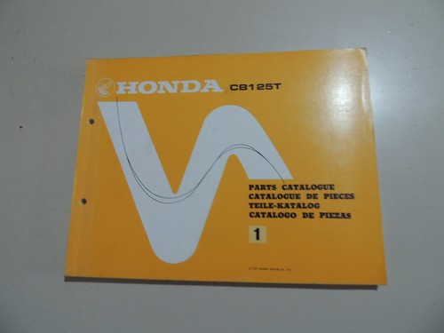 1978 parts catalog pieces - 1978,