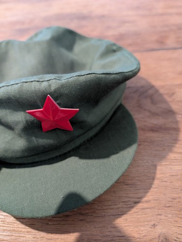 Vintage militärmütze china - vintage,