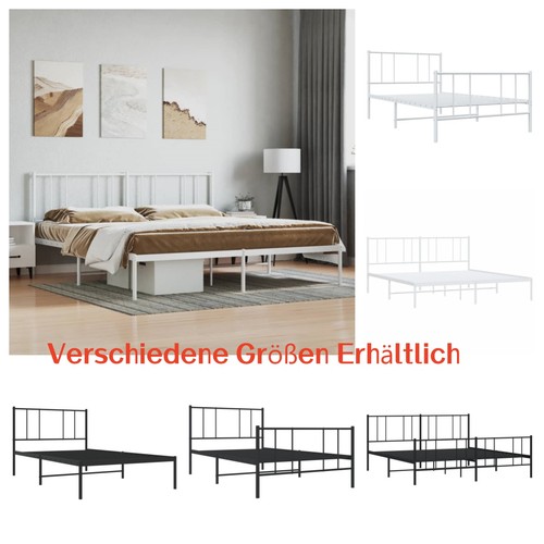 Bettgestell mit kopfteil - bettgestell,