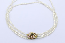 Edles Perlen Halskette Collier