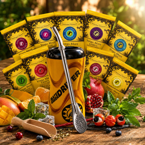 Yerba mate set 10x50g proben - set,
