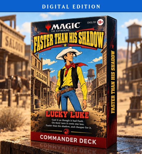 Lucky luke digital 100 card - lucky,