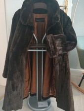 Pelzmantel Kunstfell Gr. 40