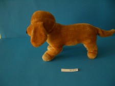 Steiff ?, Hund / Dackel, 14 cm hoch x 26 cm lang (11167)