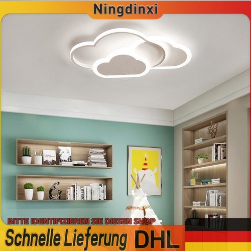 Cloud led ceiling lamp - lamp, 22"