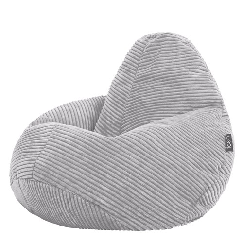 Icon dalton pouf grau weich - pouf,, grau,