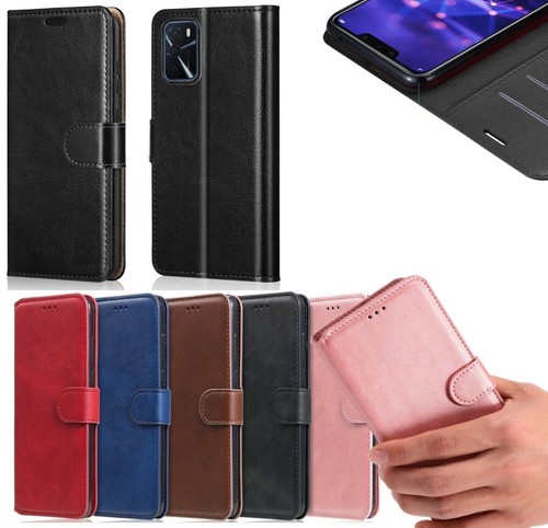 Flip leder tasche - leder, oppo