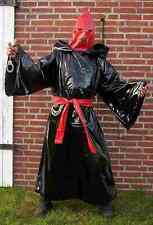 Mönchskutte Lack Mönchkostüm Google Kapuze und Maske Historik Mittelalter Larp