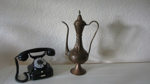 Tee kanne kupfer vase - kanne,