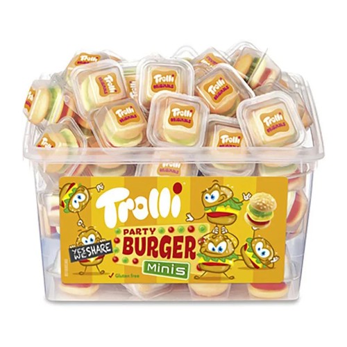 Trolli party burger - party, dose