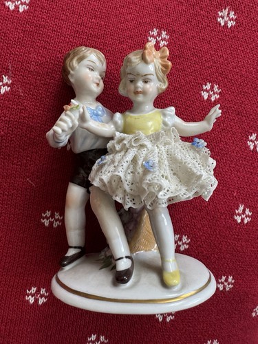 Porzellan figur pärchen paar - porzellan,