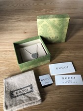 Gucci Halskette Silber Herz 