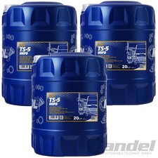 3 x 20 LITER SAE 10W-40 MANNOL