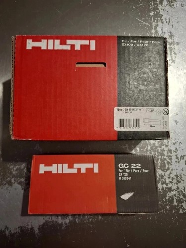 750 hilti nägel 39mx - 750, x-gn