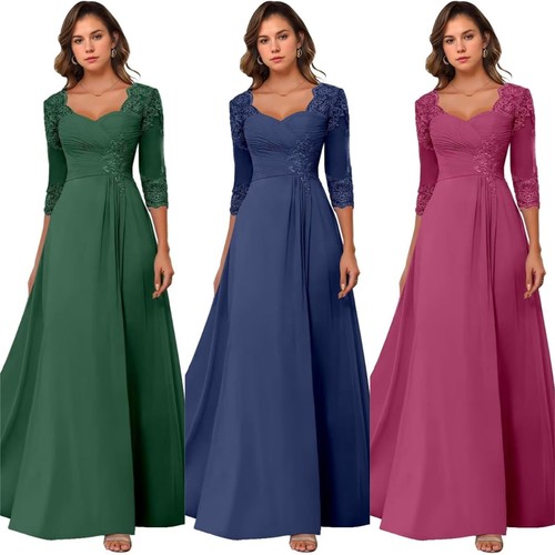 Brautmutterkleid lang ärmel - brautmutterkleid,