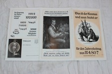 1912 Kosmos Alexander von Humboldt Beitrittserklärung Zeitschrift Stuttgart 