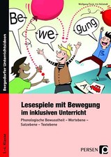Lesespiele mit Bewegung im