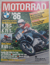 MOTORRAD 18/85: BMW K75 + R65