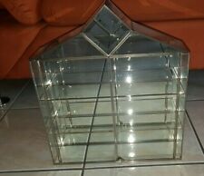 Swarovski Vitrine gepflegt Spiegelvitrine aus Glas für Swarovski Figuren Rarität