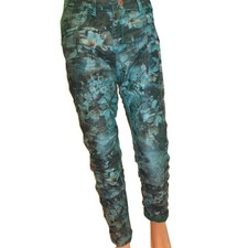 Wendejeanshose grün türkis - wendejeanshose, grün-türkis