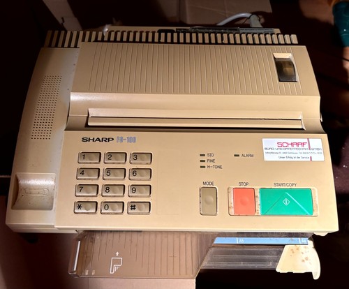 Sharp 100 faxgerät - sharp,