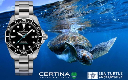 Reloj certina sea - certina, turtle