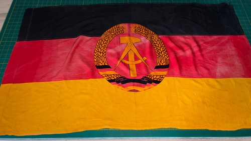 Ddr fahne original 116 cm - ddr,