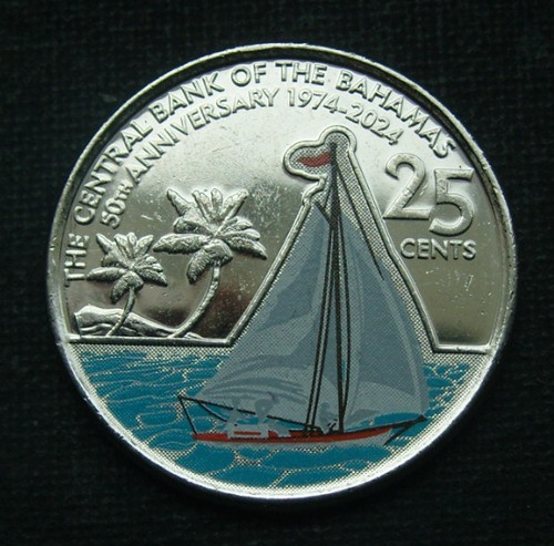Bahamas cents 2024 schiff - bahamas, 25