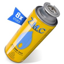 8x Butan Gas Kartusche 227g