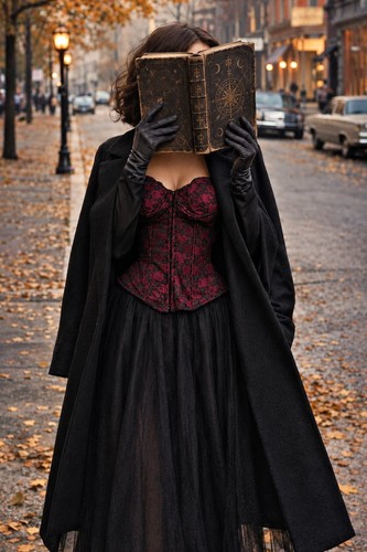 Vintage darkacademia corsage - vintage,