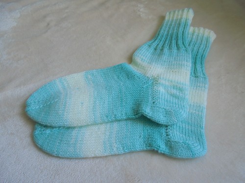 Wollsocken handgestrickt