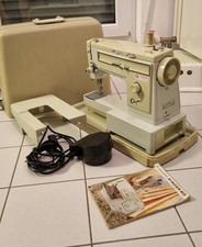 Singer Nähmaschine Capri 163, Anlasser neu/2005 generalüberholt,Gußeisen Vintage