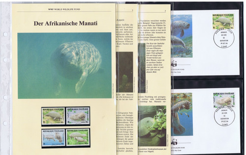 Wwf 1984 togo afrikanischer - 1984,