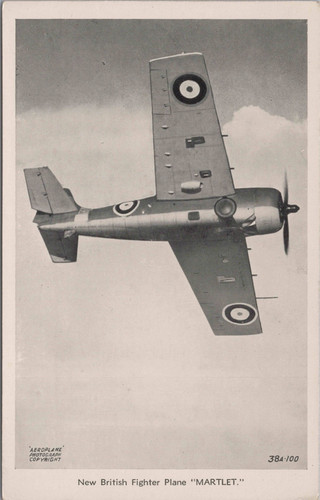 Grumman martlet vintage - grumman,