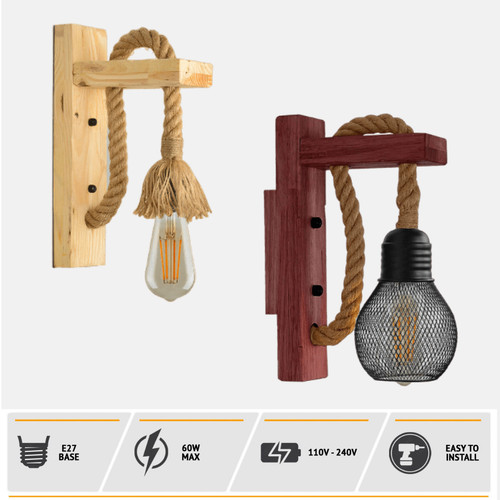 Retro wandlampe vintage - wandlampe,