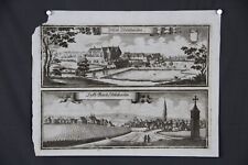 2x Wening original Kupferstich