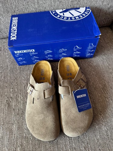 Birkenstock boston taupe - birkenstock,