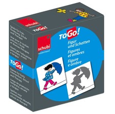 schubi ToGo 4 | Figur und Schatten | Box | Lehr- und Lernkarten | Deutsch | 2021