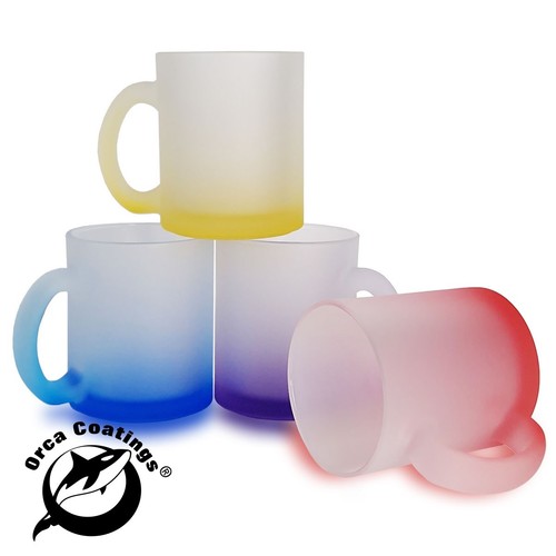 Glastasse mit farbverlauf - glastasse,