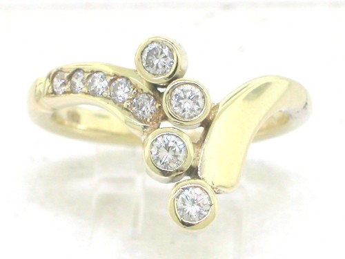Brillant ring 585 - ring,