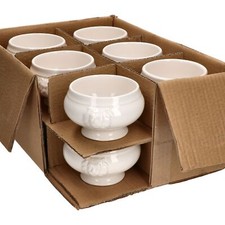 12x LEO Löwenkopf-Terrinen