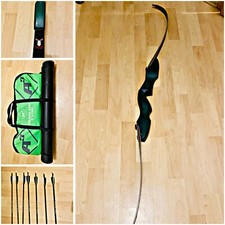 Sportbogen Set für Rechtshänder. inkl. Zubehör (62 Zoll, 26 lbs)