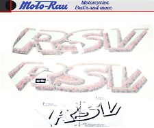 Aprilia RSV Mille 2000 Aufkleber Sticker Dekorsatz Aufklebersatz Decor hot red