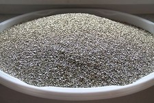  Glasgranulat echt versilbert
