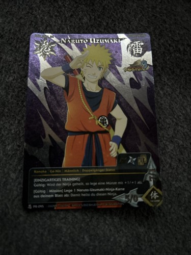 Naruto uzumaki sammelkarte - ,