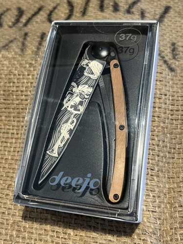 Deejo messer taschenmesser - taschenmesser, 37g