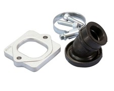Ansaugstutzen 21/25mm POLINI 360 für Aprilia SR50, Piaggio Zip, Gilera Runner 50
