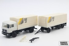Herpa MAN F90 Planenhängerzug